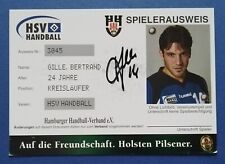 7078 Gille Bertrand HSV Handball Autogrammkarte original signiert