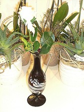 Rosenvase Lauscha Glas