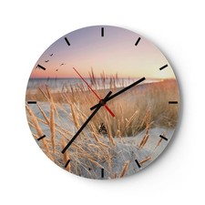 Modern wanduhr 30x30cm rund - modern,