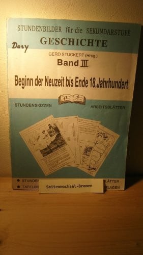 Beginn der neuzeit - der, bis