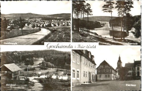 Geschwenda pfarrhaus waldbad - pfarrhaus,