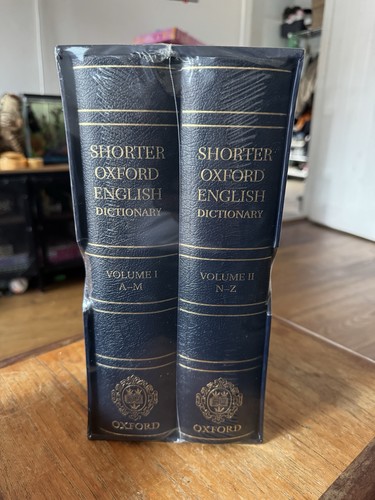 Shorter oxford english - shorter,