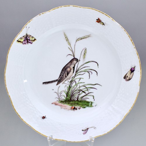 Meissen 1750 teller osier - meissen, um