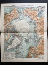 antike historische Landkarte