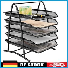 Briefablage Metall Dokumentenablage Organizer Papierablage Schreibtischablage