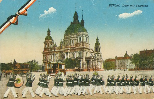 Berlin soldaten vor dem dom - berlin,,
