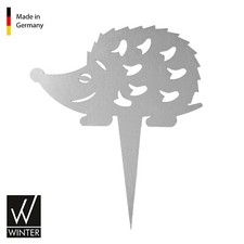 Gartenstecker Igel Gesicht