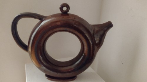 Art pottery teekanne - pottery,
