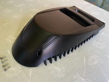 Obere schwarze Kunststoff-Gehäuse-Abdeckung für Elektro-Rasenmäher CMI E 1000-32