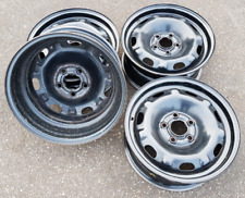 4 x Stahlfelgen SKODA FABIA II 5J/ROOMSTER  6Jx14H2 5x100 ET37  # 26428