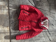 Warme Winterjacke Von Tom Tailor  Rot Gr.176 mit Versteckbarer Kapuze
