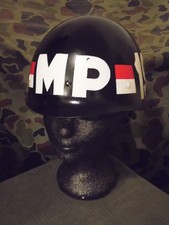 US M1 MP Military Police Helmet Liner Innenhelm 196th MP Co / 196th Infantry Bde