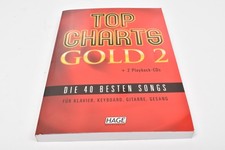 HAGE Top Charts Gold 2 - Die 40 besten Songs - Notenbuch mit 2 Playback-CDs