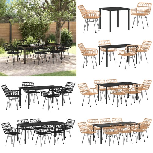 Polyrattan gartenbar set - polyrattan,