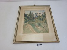 Malerei/Gemälde Aquarell in