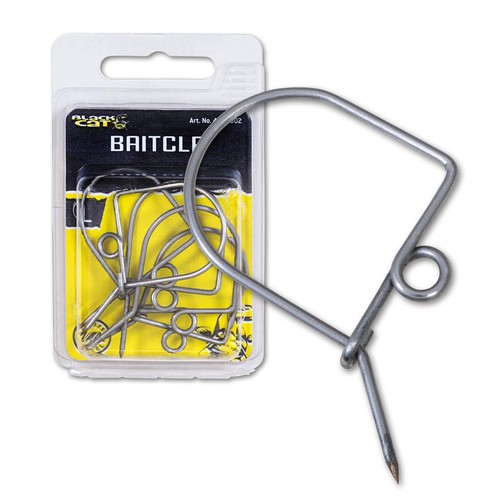 Black cat baitclips - black,