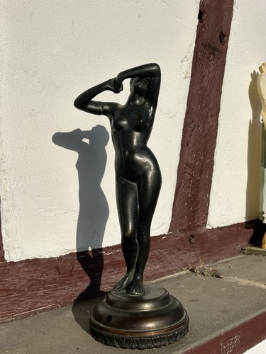 Art nouveau bronze statue - nouveau,