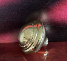 Knauf Türknauf, Messing poliert, Knauf Haustür schöne, wertige Ausführung