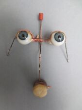 1 SCHLAFAUGENGESTELL-KRISTALLGLASAUGEN-für- 41er SCHILDKRÖTPUPPE-PUPPENKLINIK-