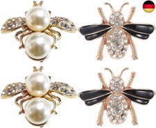PACKOVE 4 Stück Bienenschuhschnalle schuhclips Schuhdekoration Schuhschmuck 