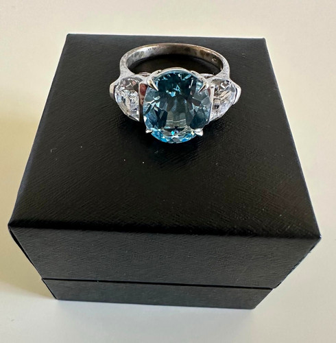 Juwelo blautopas ring - juwelo,