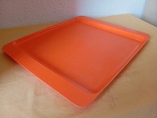 Tablett Plastunion VEB Triptis  Pneumant DDR  36 x 19cm orange