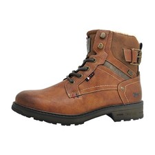 Mustang  Herrenschuhe Stiefel Warmfutter Boots Braun Freizeit