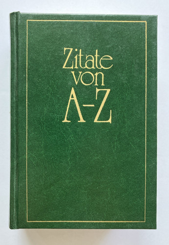 Zitate von z gebundene - a,