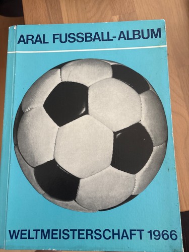 Vintage aral fussball - vintage, fussball-album