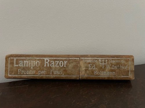 Vintage rasiermesser mit - rasiermesser,