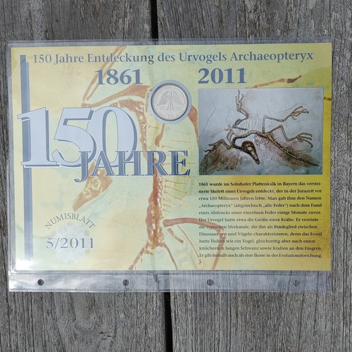 Numisblatt 2011 urvogel - numisblatt,