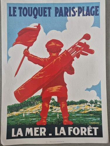 Deko poster reise touquet - deko,