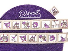 1m Webband Eulen und