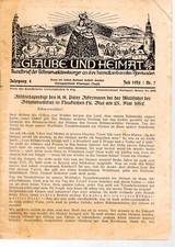 GLAUBE UND HEIMAT 1952/7