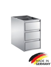 Edelstahl Schubladenblock