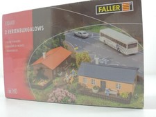Faller 130608 HO Bausatz 2 Ferienbungalows OVP ungeöffnet,  Folie (114)