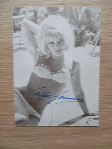 Elke sommer autogramm signed - sommer,