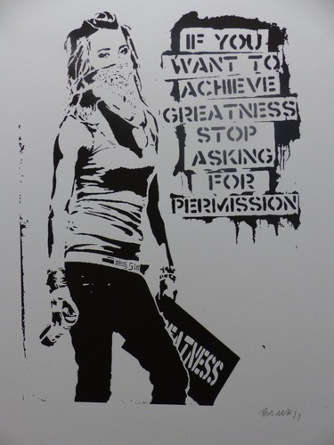 Banksy reprodutions - banksy,