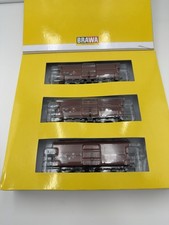 Brawa H0 47028 Wagenset 3er-Set Selbstentladewagen Kohlenwagen 00t DR OVP