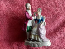 Porzellanfiguren, Rokkoko, Beschriftung Unterseite 1753, Germany