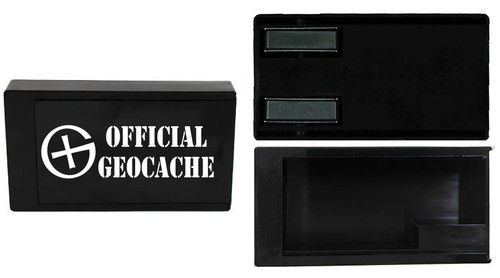 Geocaching magnetic box