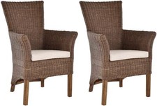 Set/2 Rattan Esszimmerstuhl