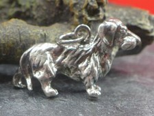 Trachten Charivari Anhänger Dackel in 835 Silber