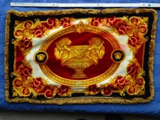 Gianni Versace Kissen-Bezug Samt Medusa 65x40cm  - stark verfärbt - orig. Label