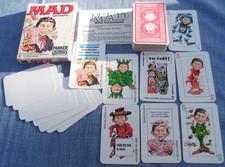 MAD Kartenspiel von PARKER orig. 1980 RAR vollständig incl. 8 weiße Blankokarten