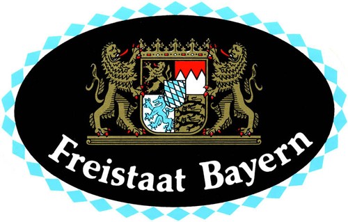 Auto aufkleber freistaat - -,