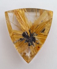 Rutilquarz, in Wappenform