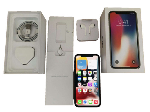 Apple iphone 64gb 256gb grau - apple, x