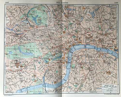 Stadtplan von london - stadtplan,