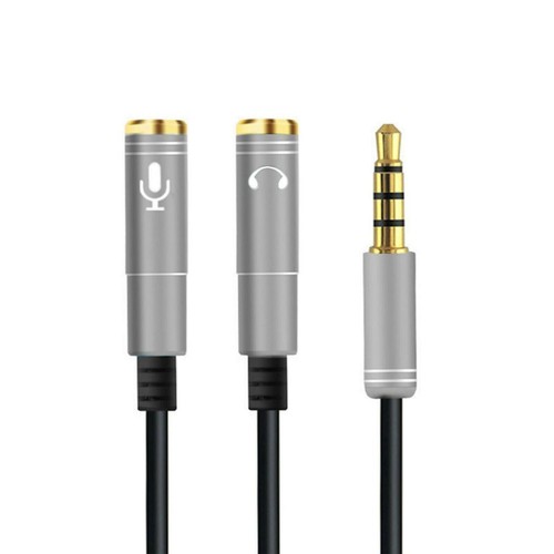 Audio splitter kabel silber - kabel,